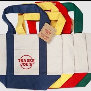 *Early BF Sale* All 4 Trader Joe's mini totes